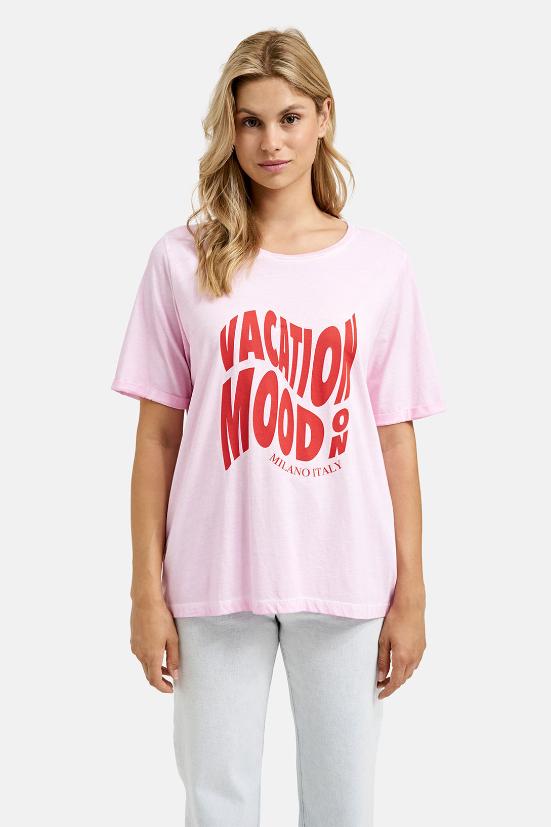 Milano Pink Vacation Mood T-Shirt