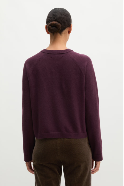 Marc O'Polo Aubergine Cardigan