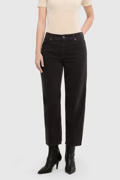 Mac Bobbie Smoked Grey Antique Barrel Jeans