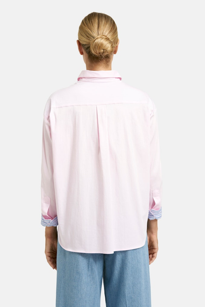 Milano Rose Lady Print Oversized Shirt