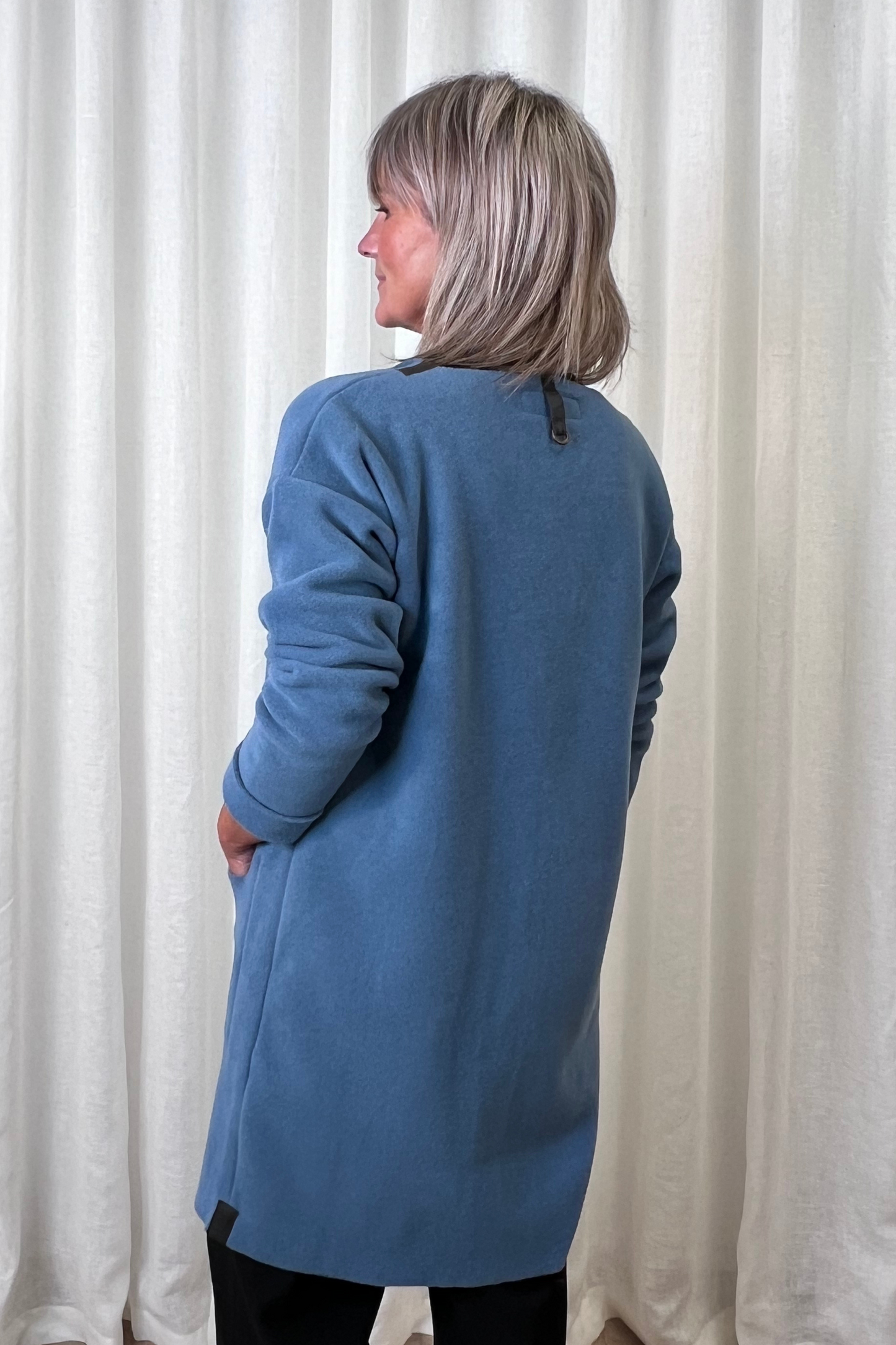 Henriette Steffensen Dusty Blue Cardigan