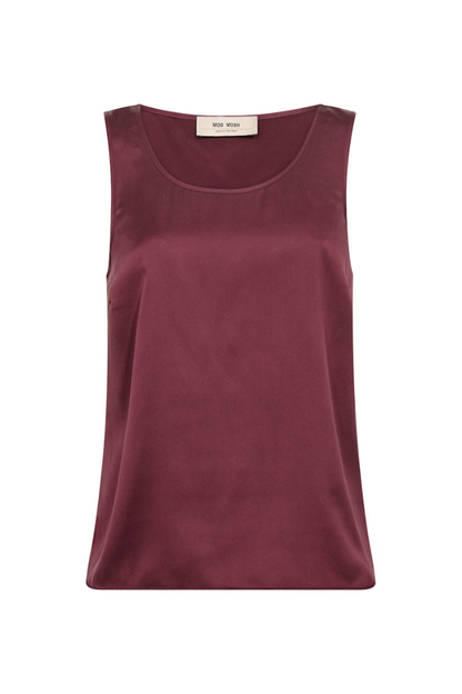 Mos Mosh Astrid Port Royale Silk Tank Top