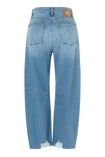 Mac Dakota Fringe Lake Blue Jeans