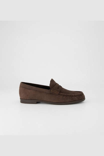 Paul Green Mocca Soft Suede Loafer
