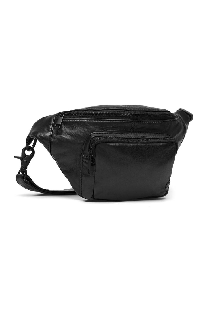 Depeche Black Bumbag / Front Pocket