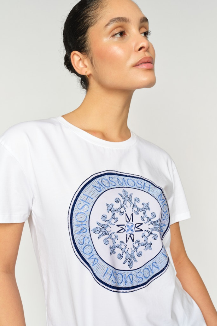 Mos Mosh Judd White T-Shirt