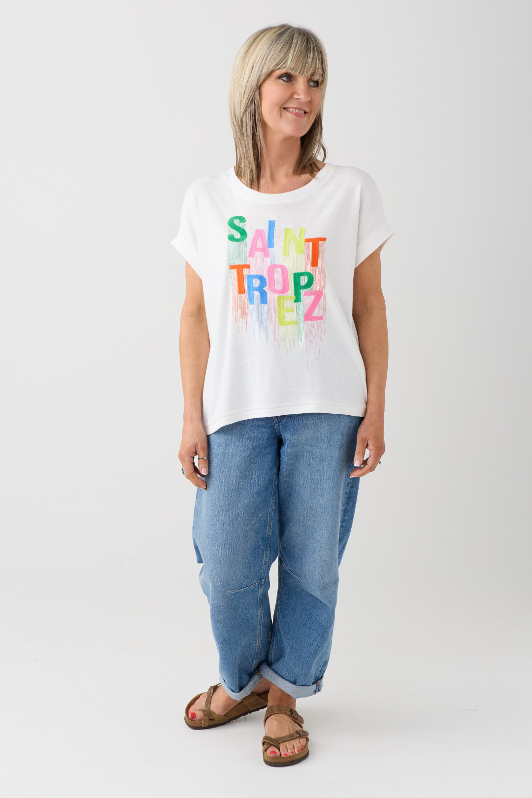 Milano Off-White Saint Tropez T-Shirt