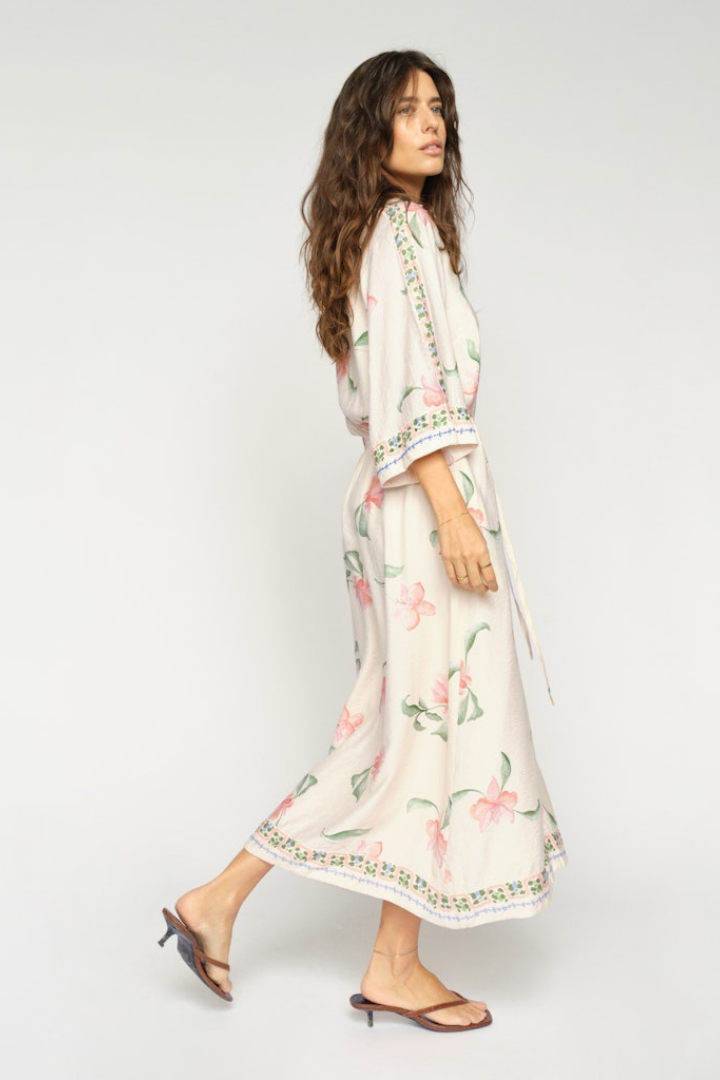 Mos Mosh Bunny Big Orchid Ecru Dress