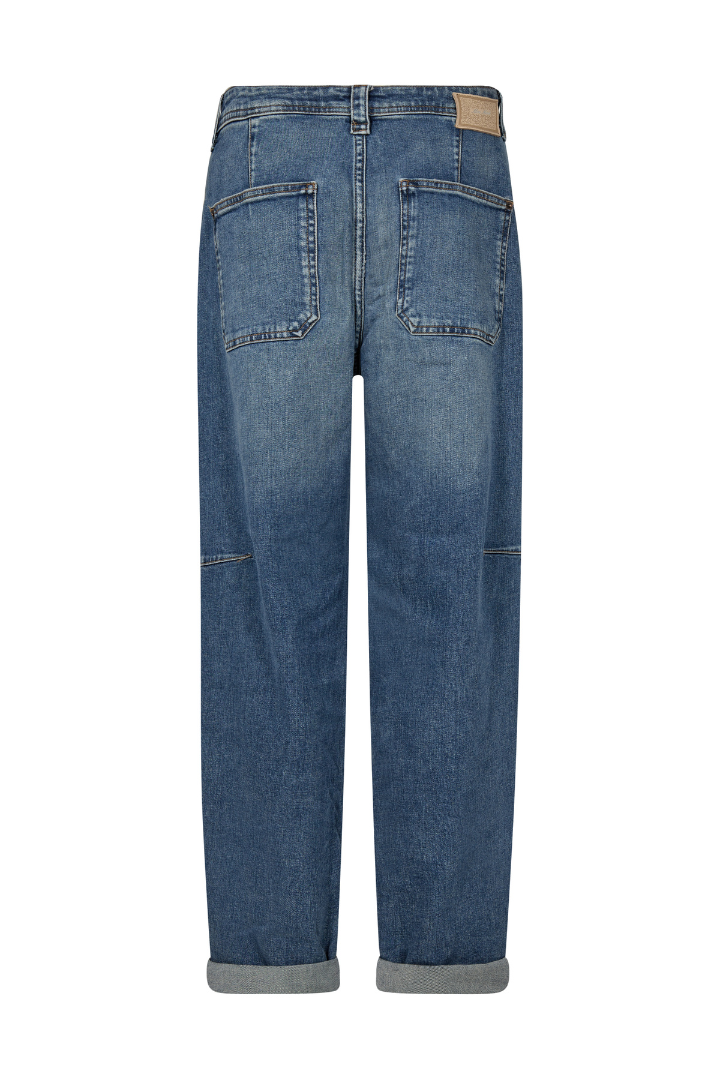 Mos Mosh Aymen Kyoto Mid Blue Jeans