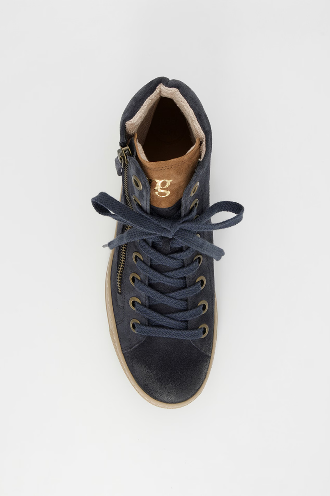 Paul Green Blue Sport Hightop Trainer