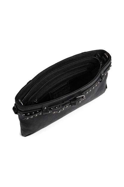 Depeche Black (Nero) Clutch Bag w/Studs