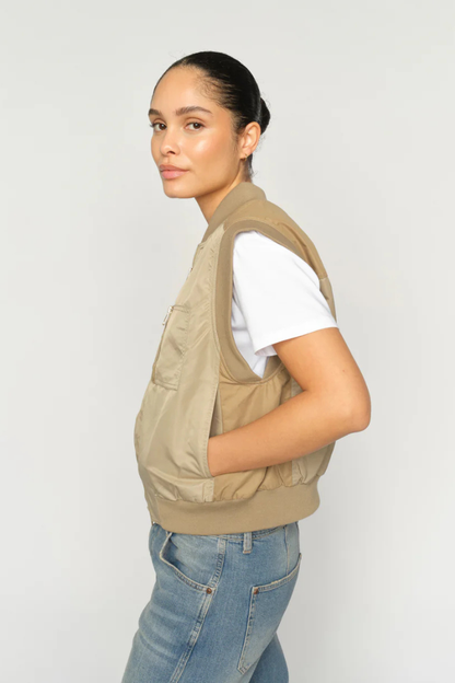 Mos Mosh Jovo Neola Twill Waistcoat