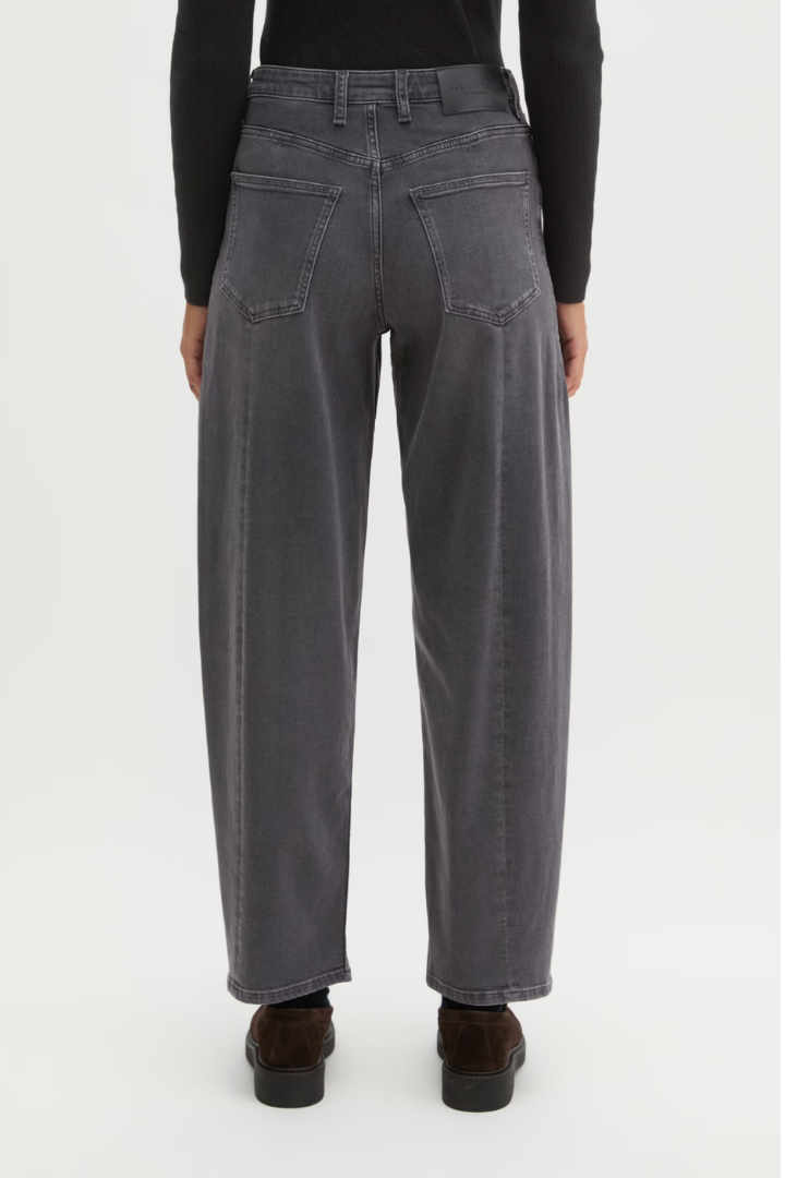 Marc O'Polo Medium Grey Lara Barrel Jeans