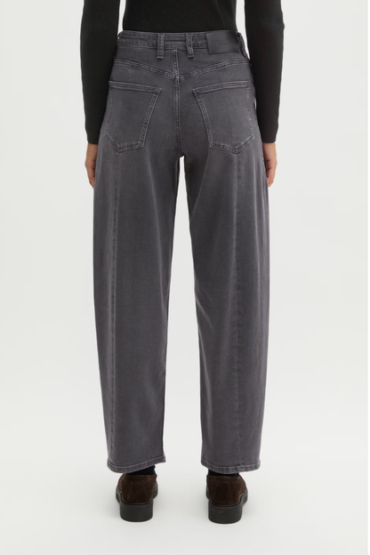 Marc O'Polo Medium Grey Lara Barrel Jeans
