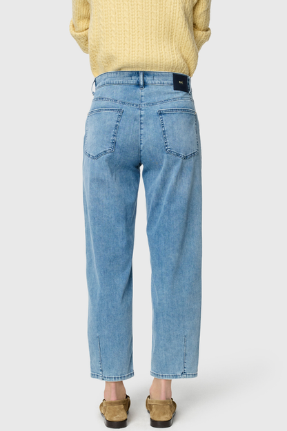 Mac Bobbie True Blue Barrel Jeans