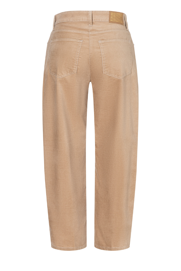Mac Danni Sand Beige Barrel Jeans