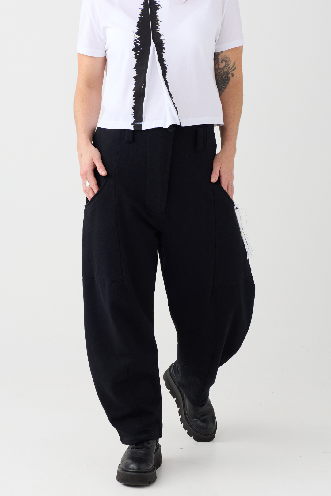 Lurdes Bergada Black Trousers 742
