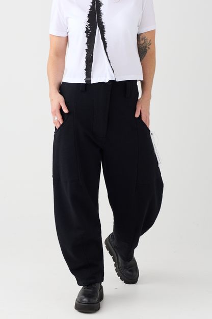 Lurdes Bergada Black Trousers 742