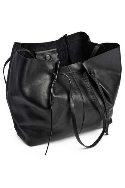 Depeche Black (Nero) Shopper Bag