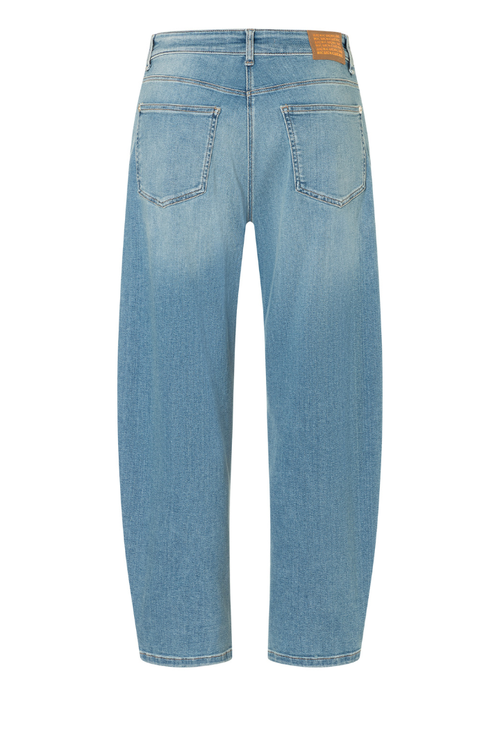 Mac Danni Scissor Blue Barrel Jeans