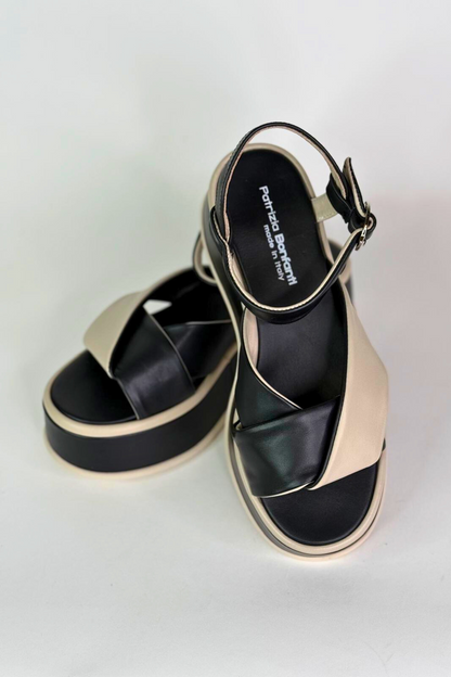 PB Black/Cream Rayna Dreamer Sandals