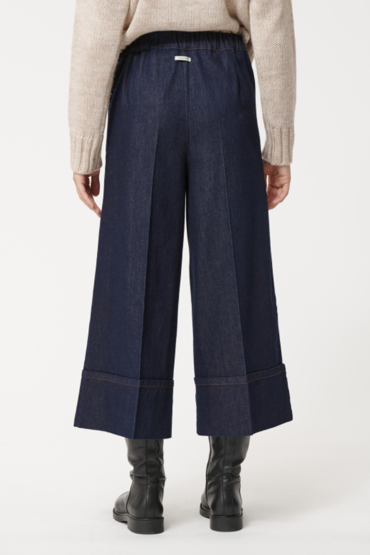 Humility SOPHIO-D Denim Blue Crop Trouser