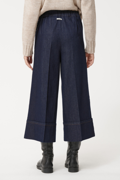 Humility SOPHIO-D Denim Blue Crop Trouser