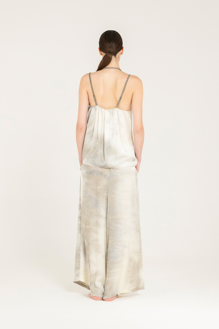 Sanctamuerte Sand Shell Print Trouser S330