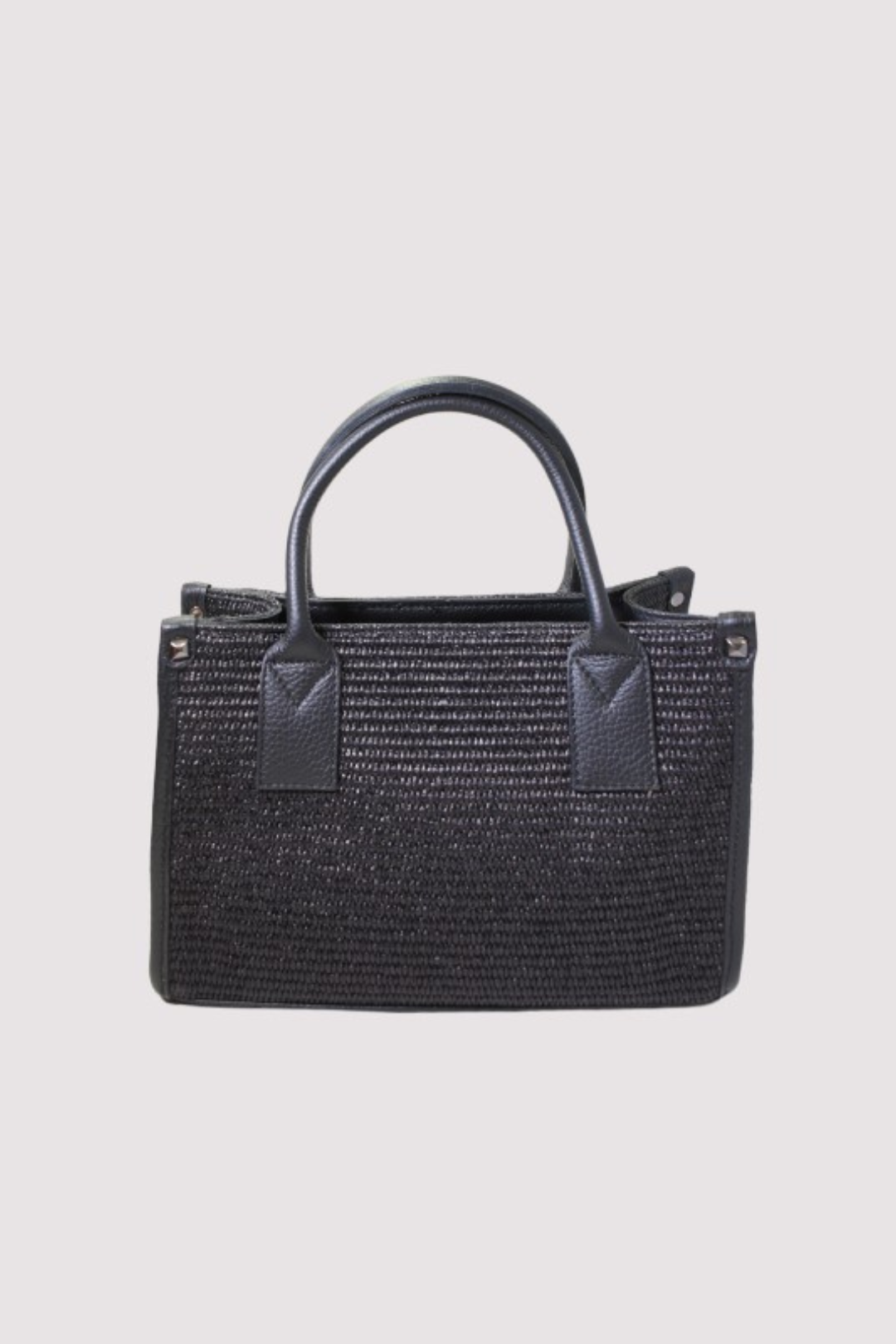 EL Black Akti Small Tote Bag