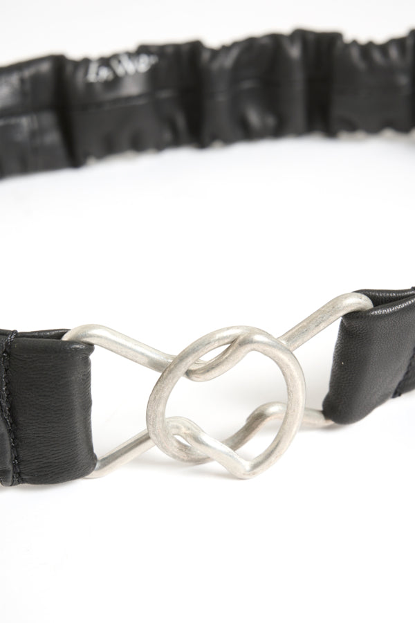 InWear Morgan Black Leather Belt