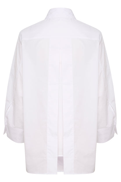 InWear Helve Pure White Long Length Shirt