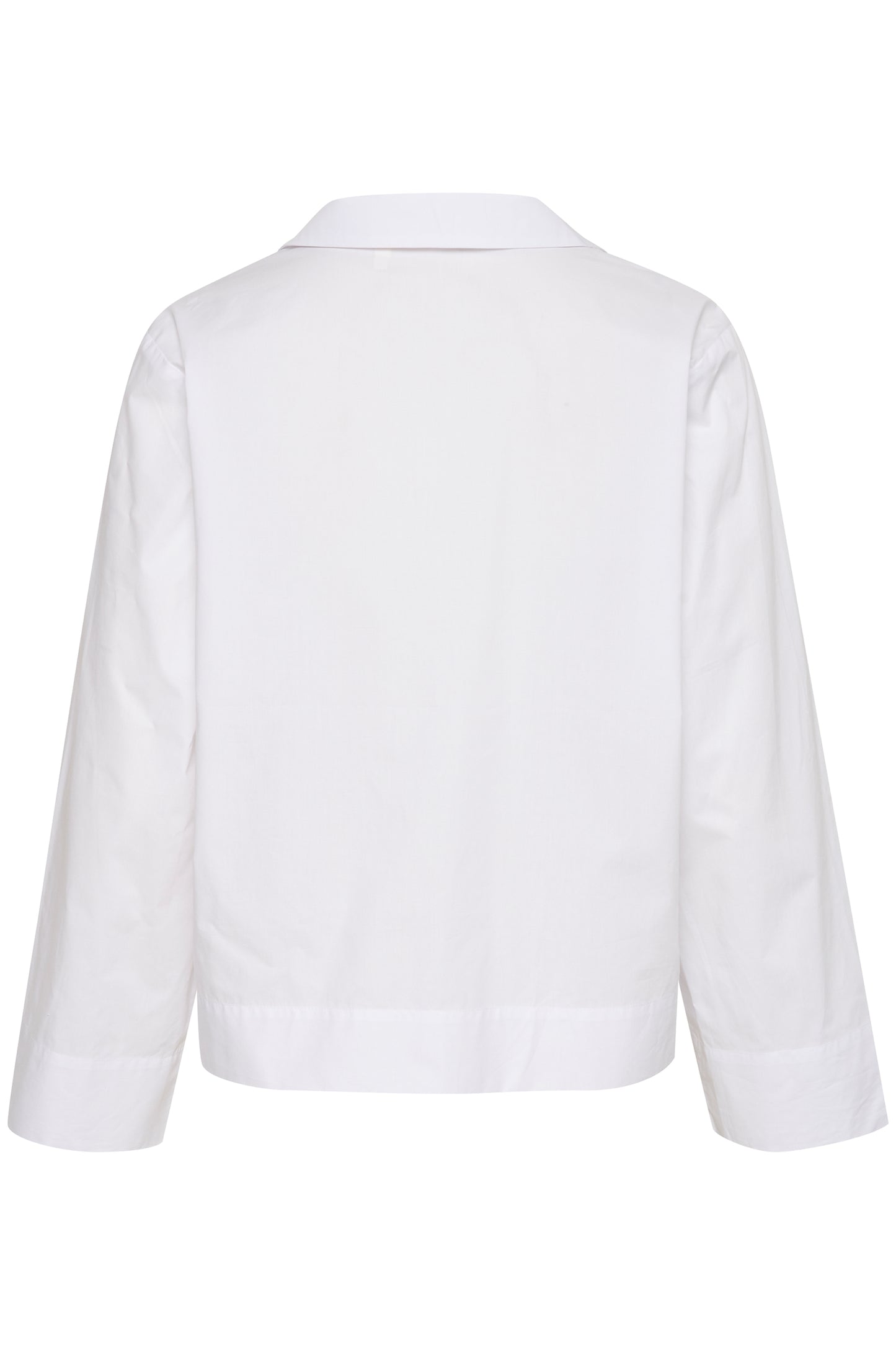 InWear Helve Pure White Cropped Shirt