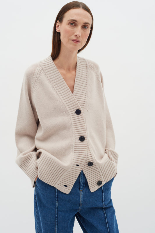 InWear Kaxy Haze Wool Blend Cardigan