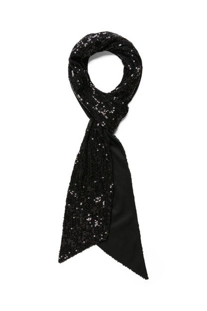 InWear Barbara Black Sequin Scarf