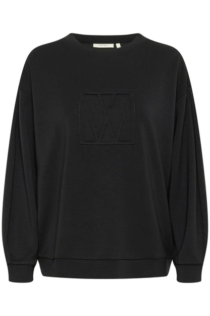 InWear Laicent Vincent Black Mono Sweatshirt