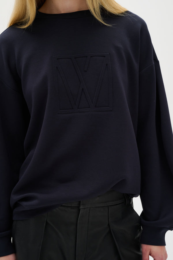 InWear Laicent Vincent Black Mono Sweatshirt