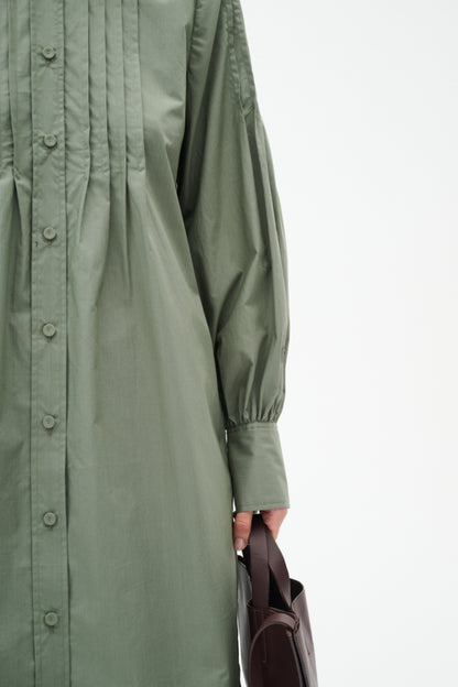 InWear Conor Agave Green Shirt Dress