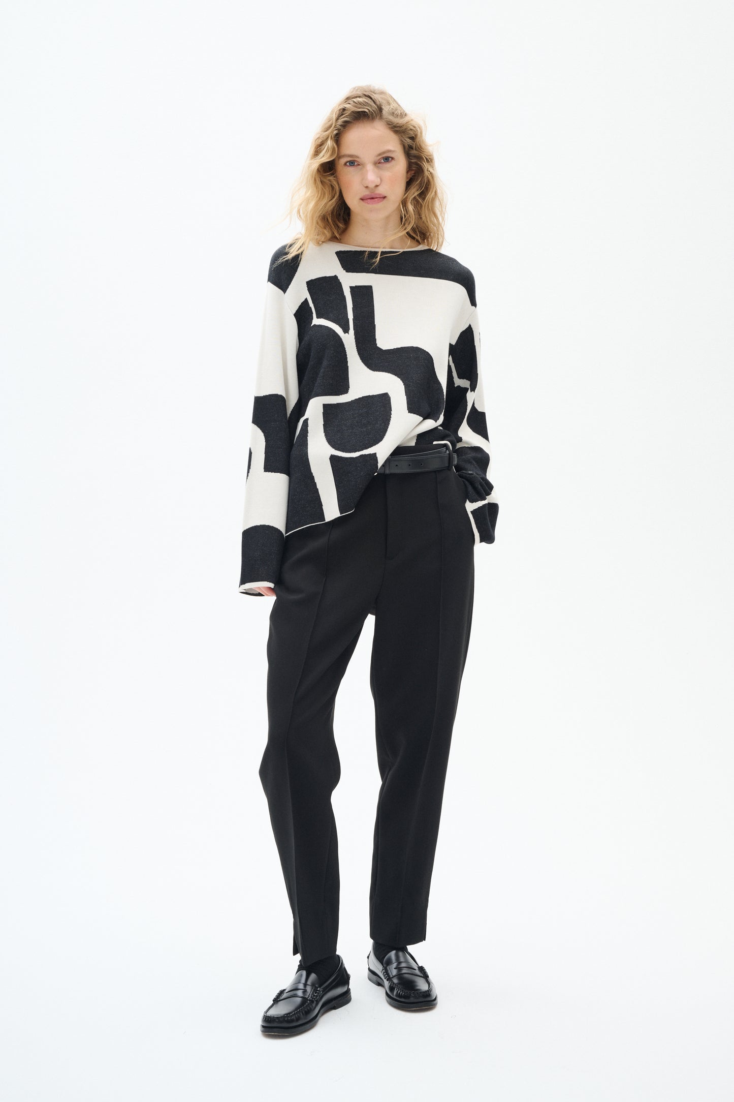 InWear Wilkins Monochrome Soft Jumper