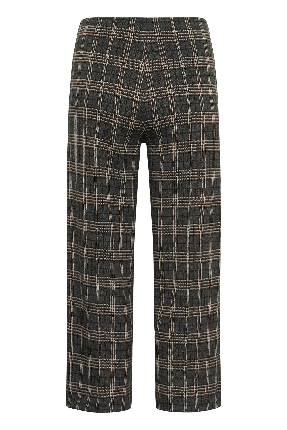 Part Two Ilisan Grey Big Check Trousers