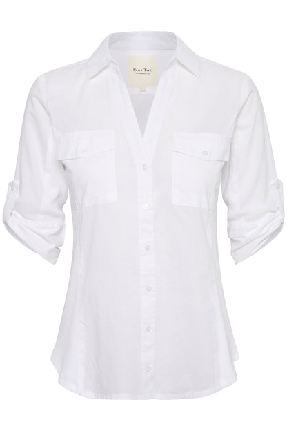 Part Two Cortnia Bright White Shirt