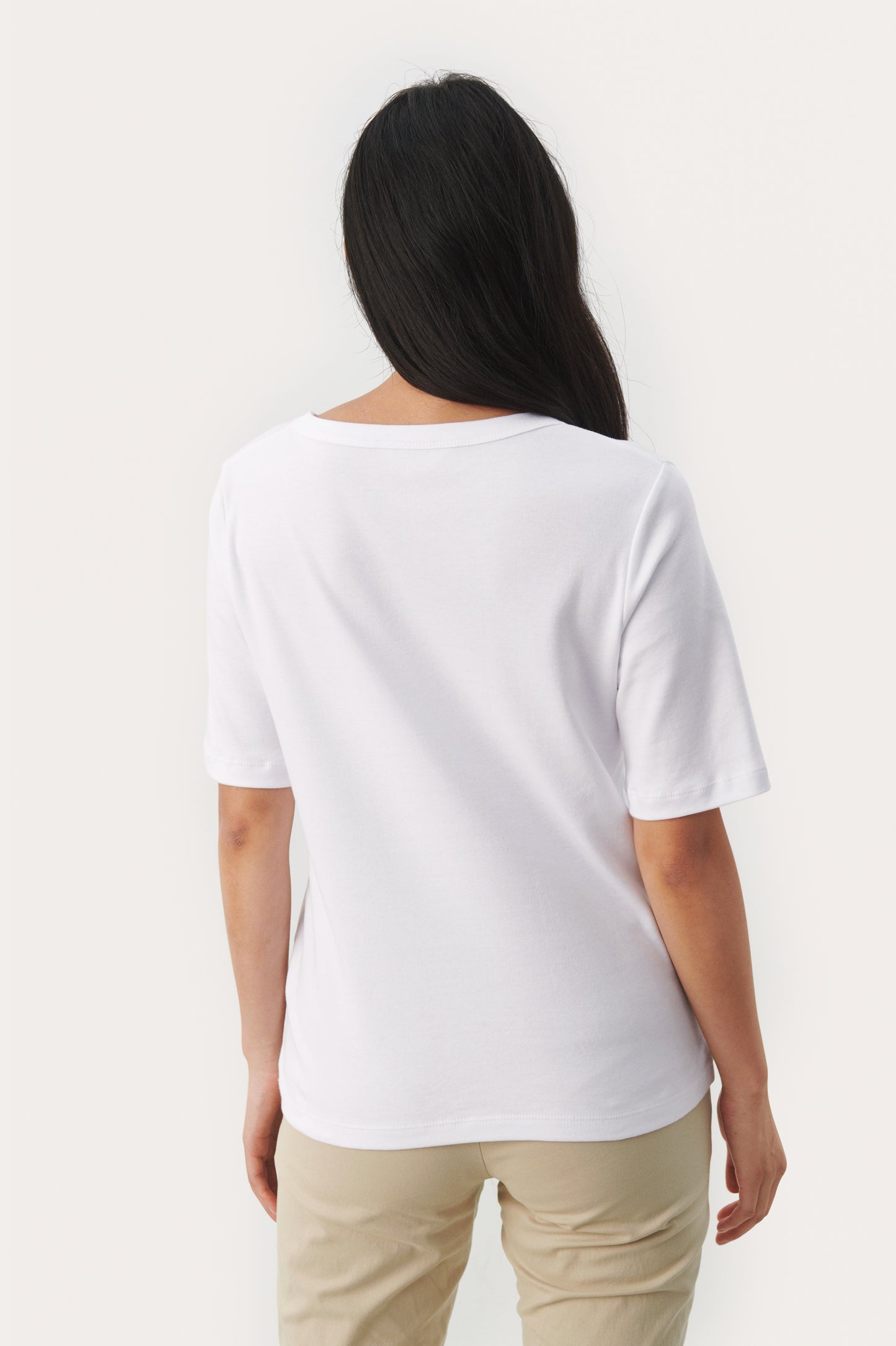 Part Two Ratansa Bright White V T-shirt
