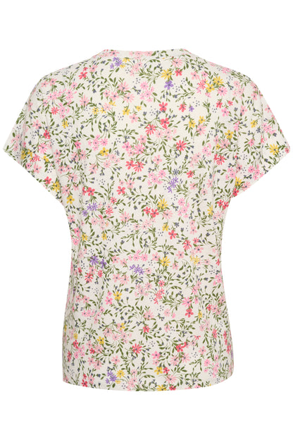 Part Two Emelie Multi Flower Print T shirt