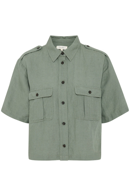 Part Two Fetima's Agave Green Shirt