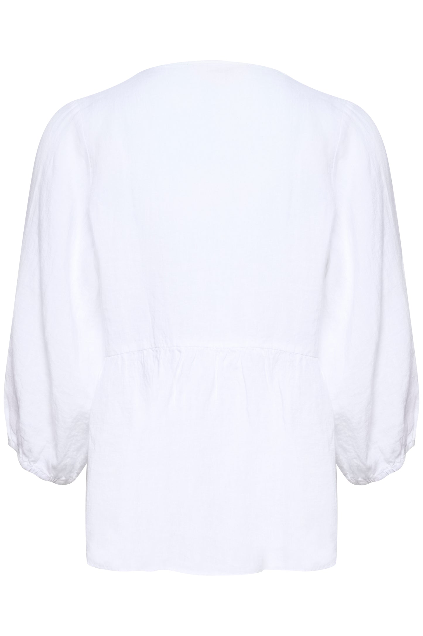 Part Two Gwendina Bright White Embroidery Blouse