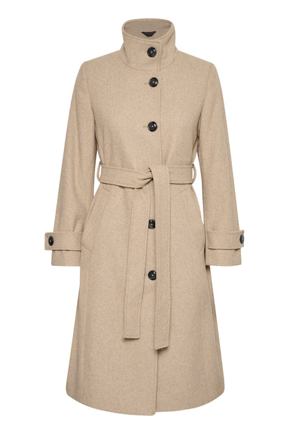 Part Two Lihanna Light Beige Melange Coat