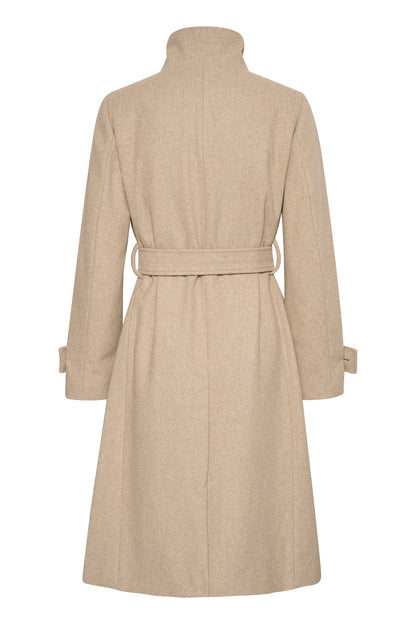 Part Two Lihanna Light Beige Melange Coat