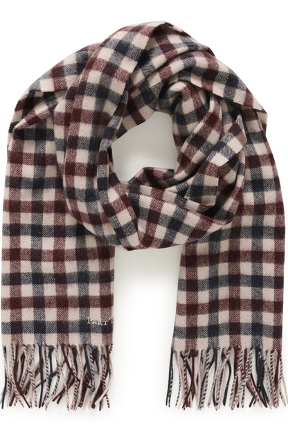 Part Two Kitha Tawny Port Check Scarf