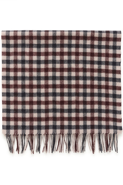 Part Two Kitha Tawny Port Check Scarf
