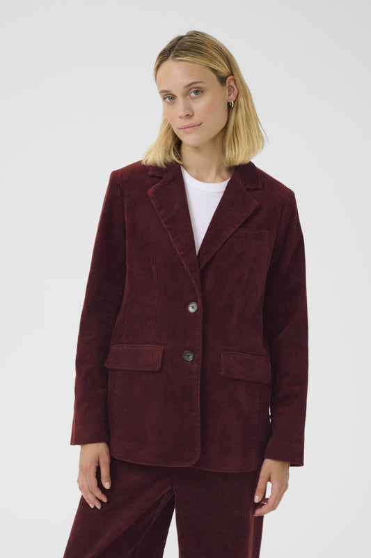 Part Two Leni Tawny Port Blazer