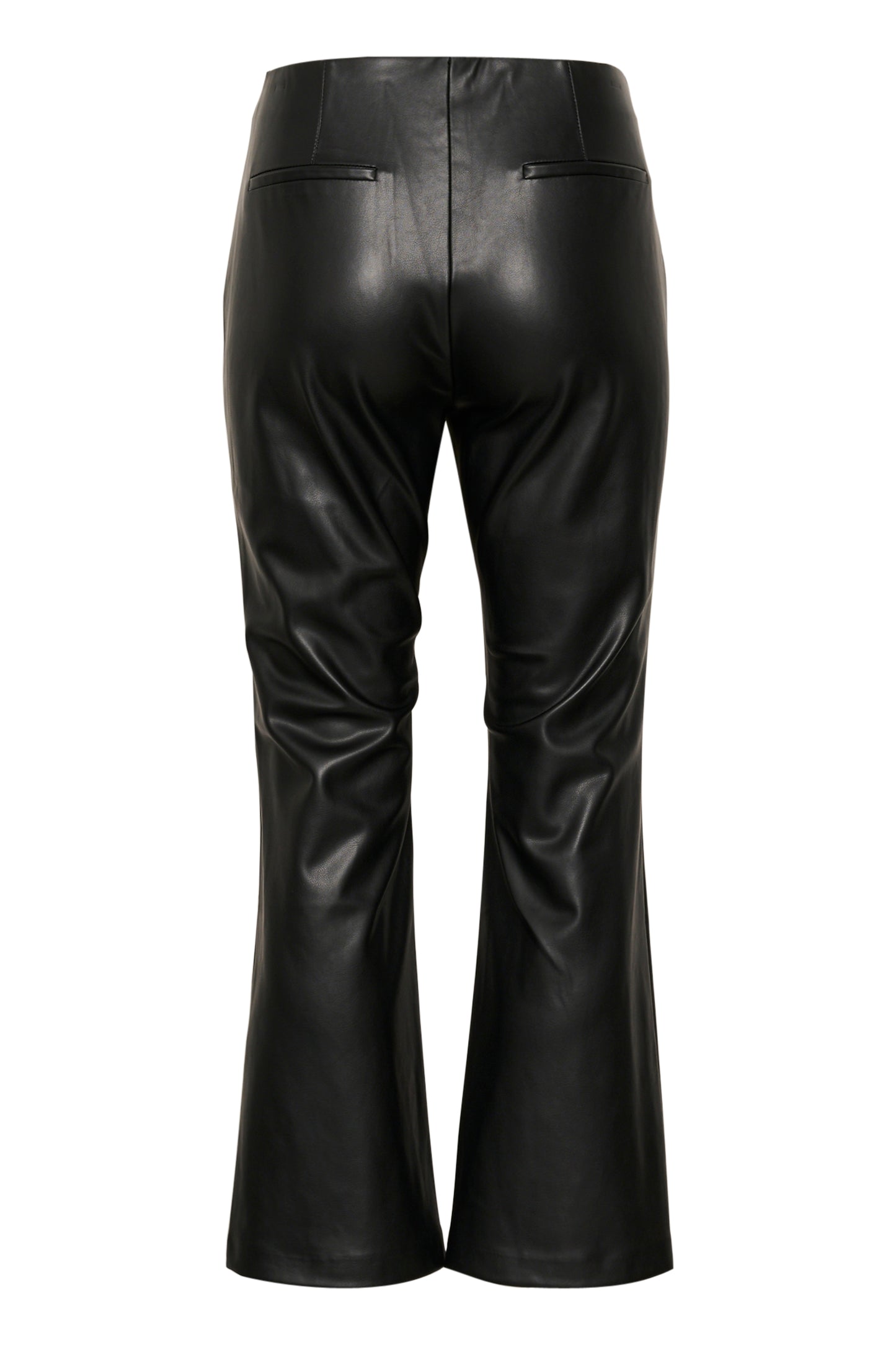 Part Two Lorenza Black Leatherette Trousers